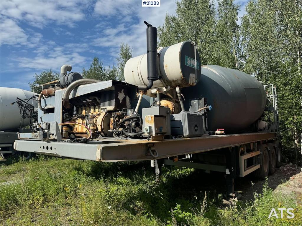 Zorzi imer Concrete trolley w/ Deutz diesel engine