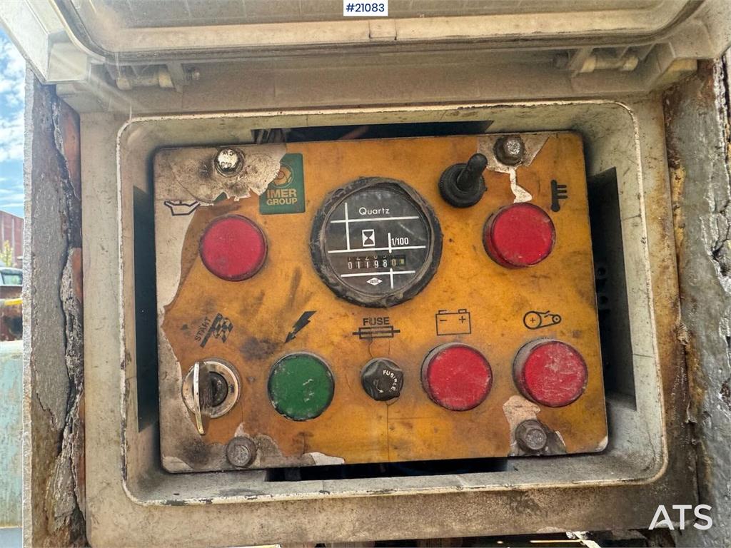 Zorzi imer Concrete trolley w/ Deutz diesel engine