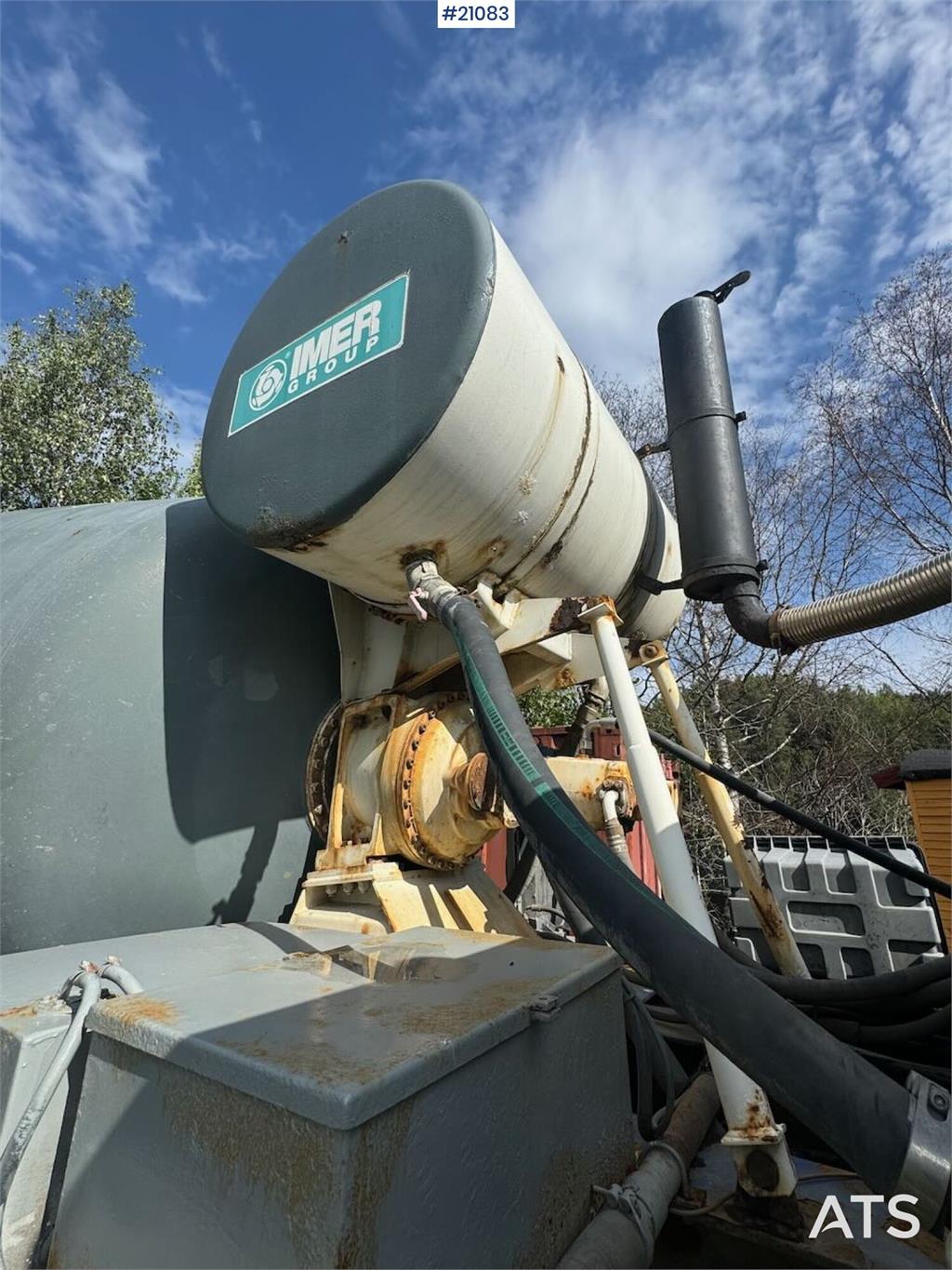 Zorzi imer Concrete trolley w/ Deutz diesel engine