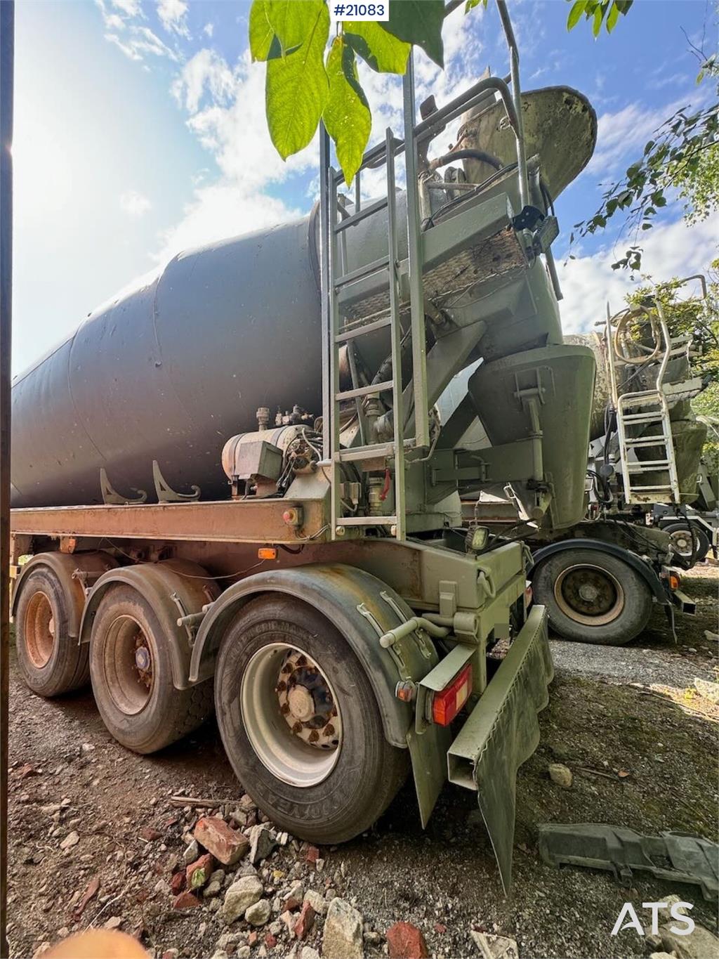 Zorzi imer Concrete trolley w/ Deutz diesel engine