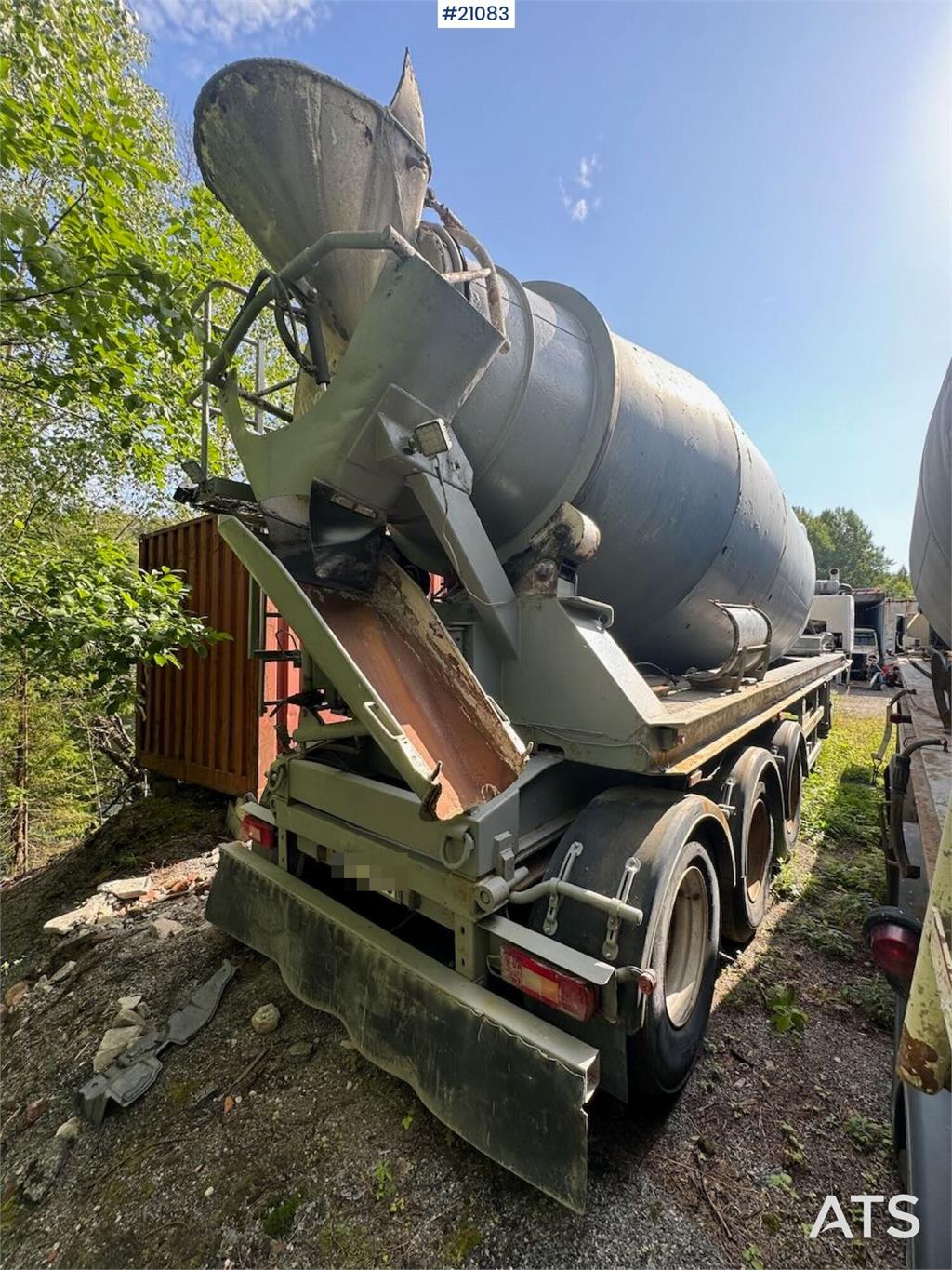 Zorzi imer Concrete trolley w/ Deutz diesel engine