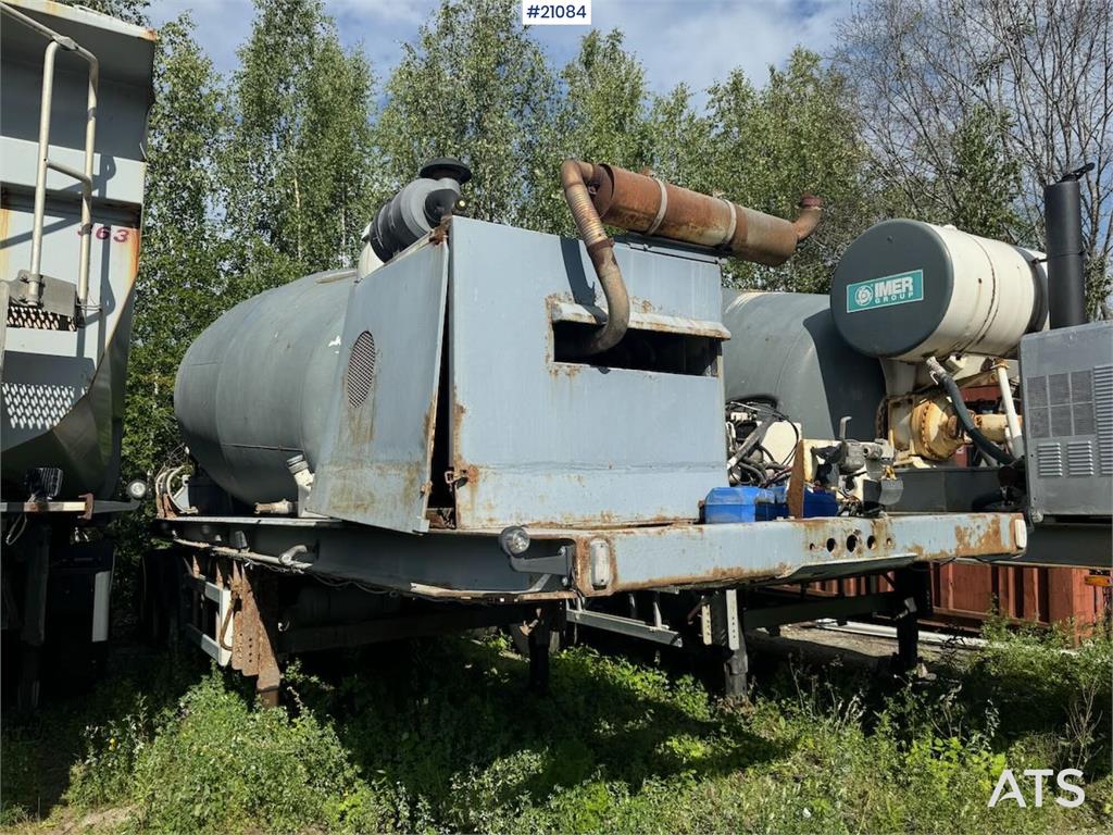 Zorzi 41S Concrete trolley w/ diesel engine
