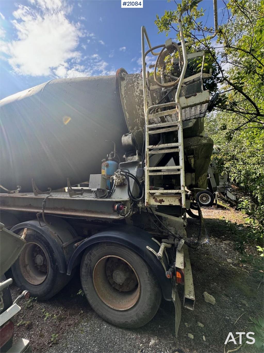 Zorzi 41S Concrete trolley w/ diesel engine