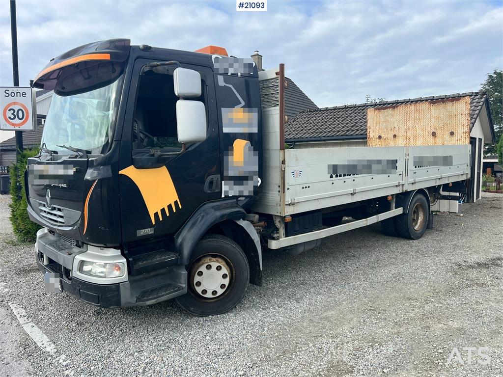 Renault midlium Flatbed 4x2 repair object