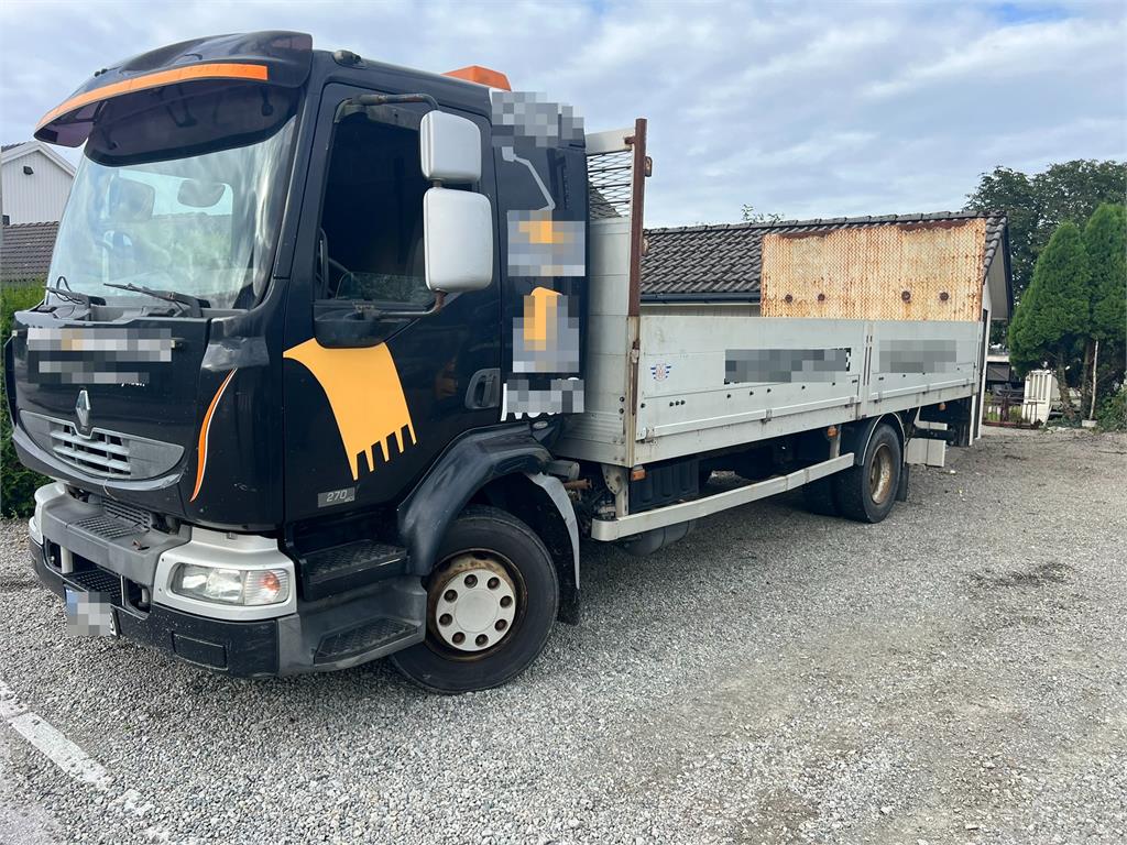 Renault midlium Flatbed 4x2 repair object