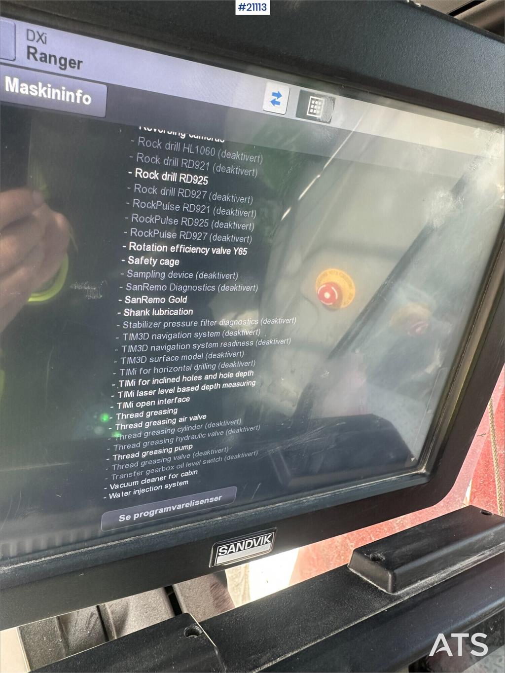 Sandvik DX800i Drilling rig w/L5 gps