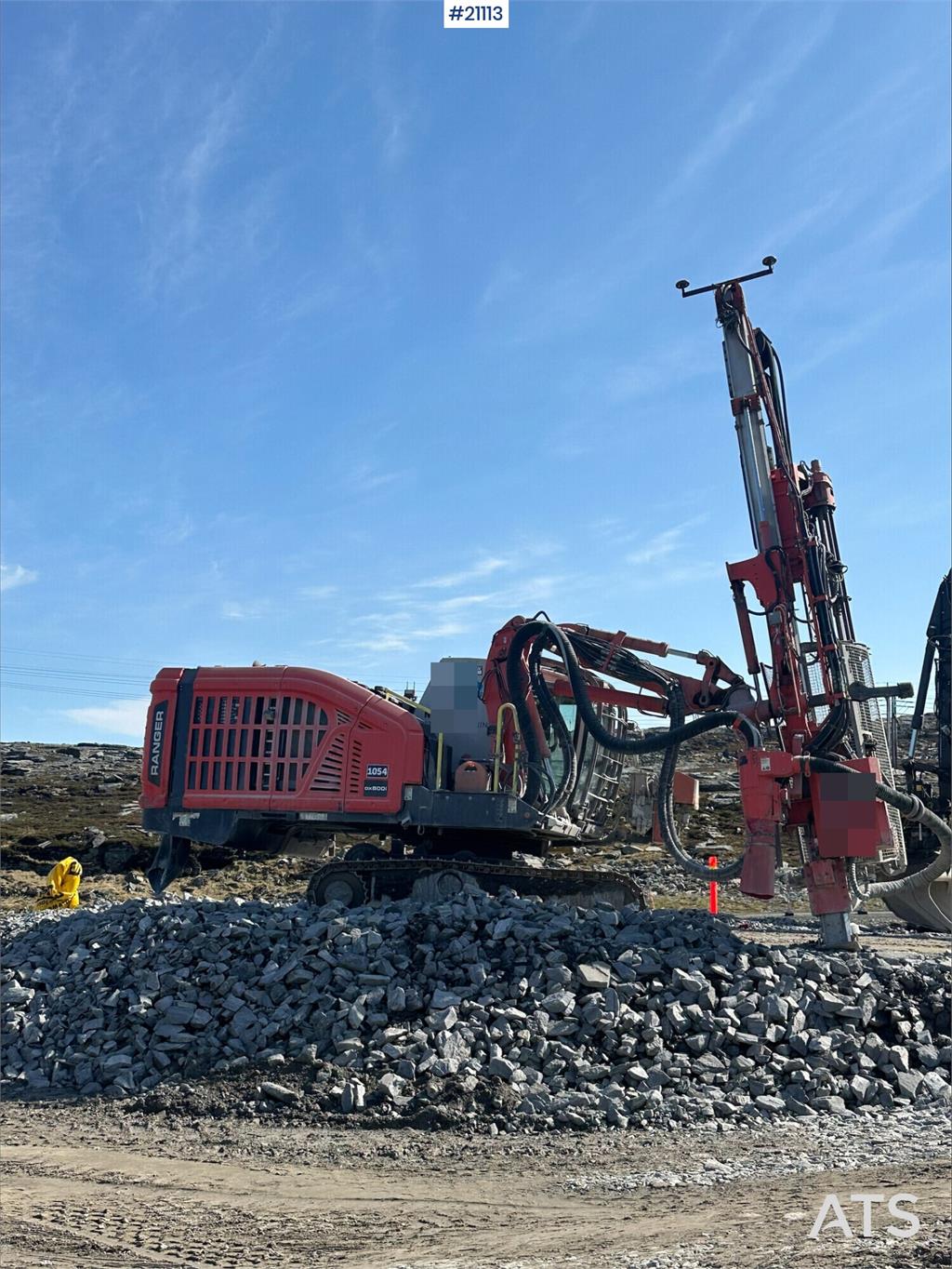 Sandvik DX800i Drilling rig w/L5 gps