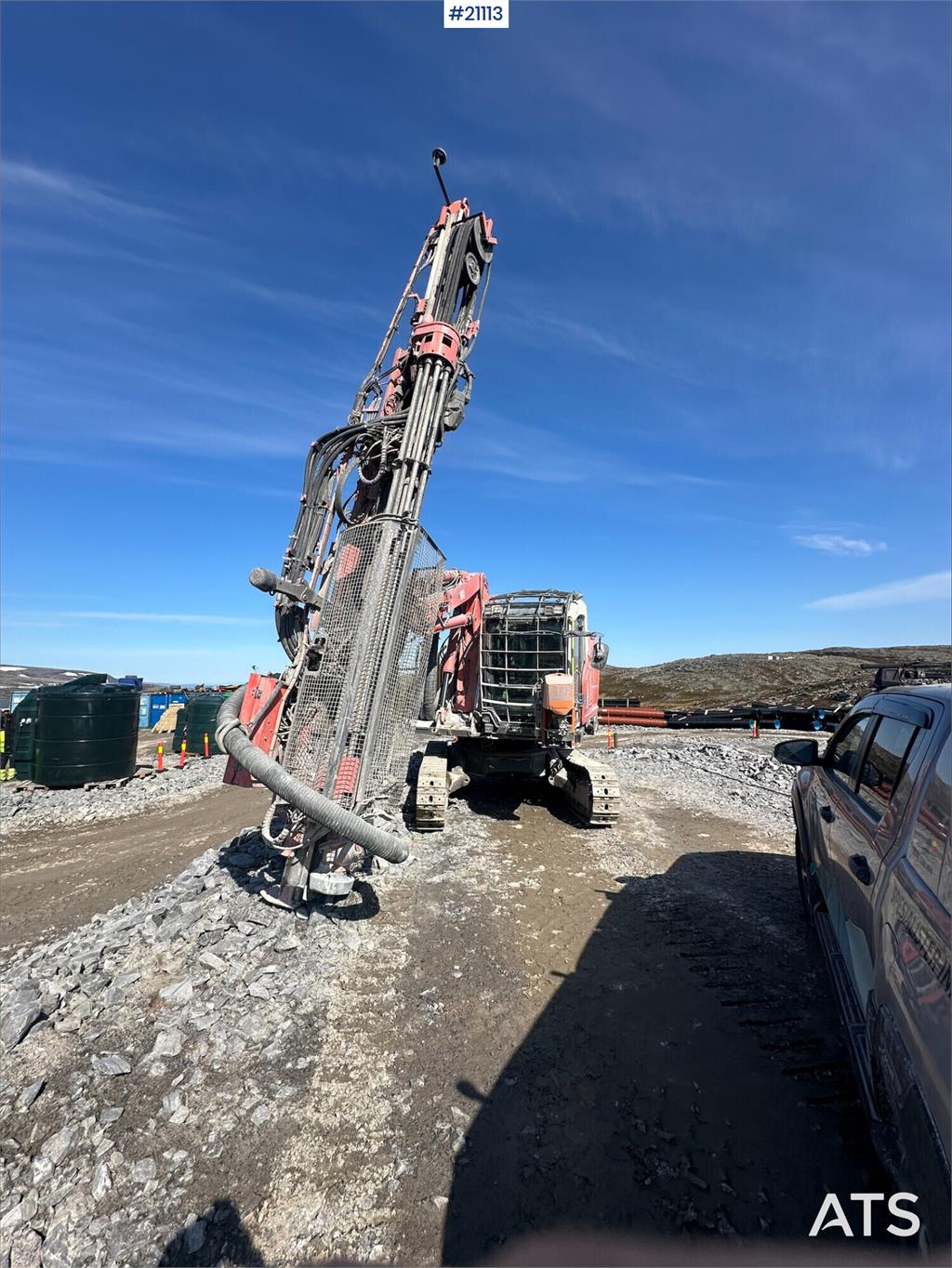 Sandvik DX800i Drilling rig w/L5 gps