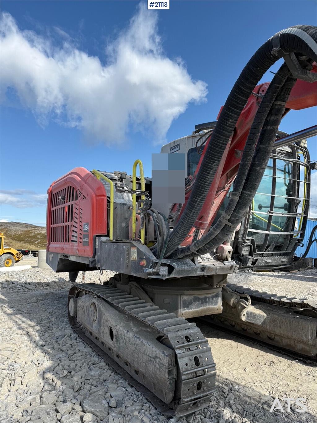 Sandvik DX800i Drilling rig w/L5 gps