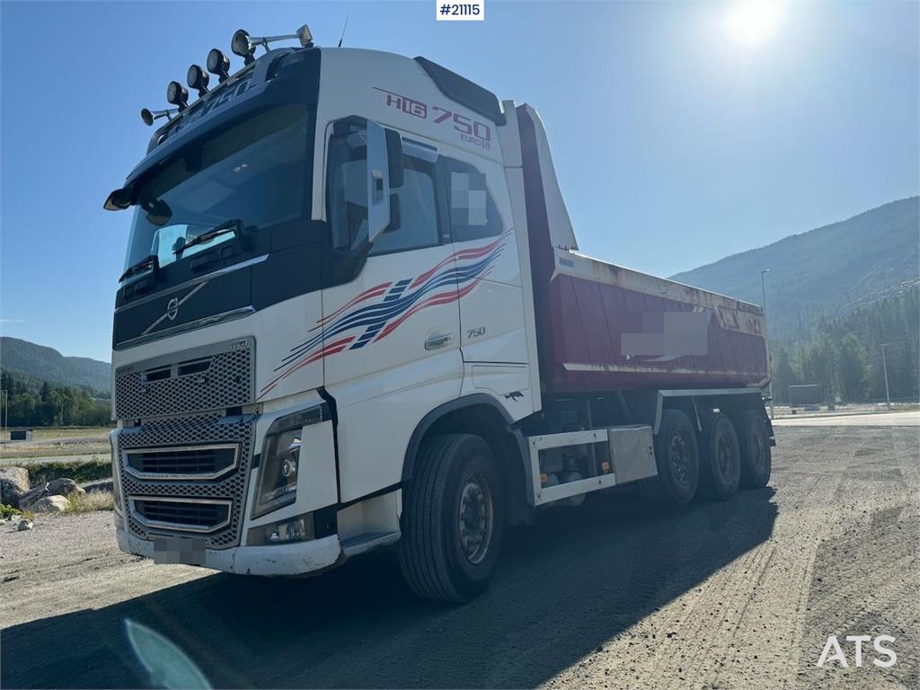 Volvo Fh16 750 Tridem Tipper