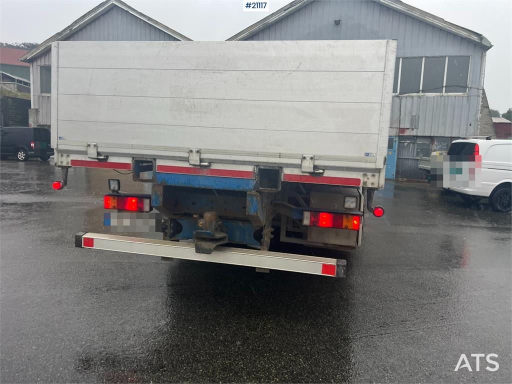 Volvo FH16 flatbed truck w/ 20t/m hiab crane WATCH VIDEO