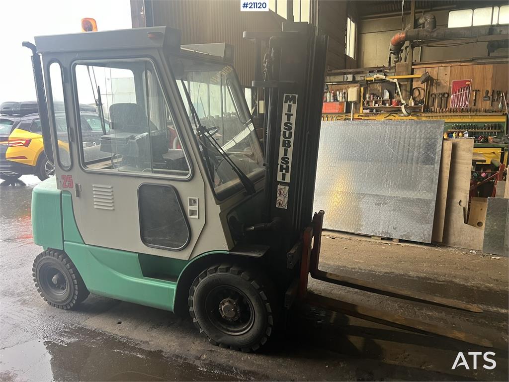 Mitsubishi FD-25 Ac Truck WATCH VIDEO