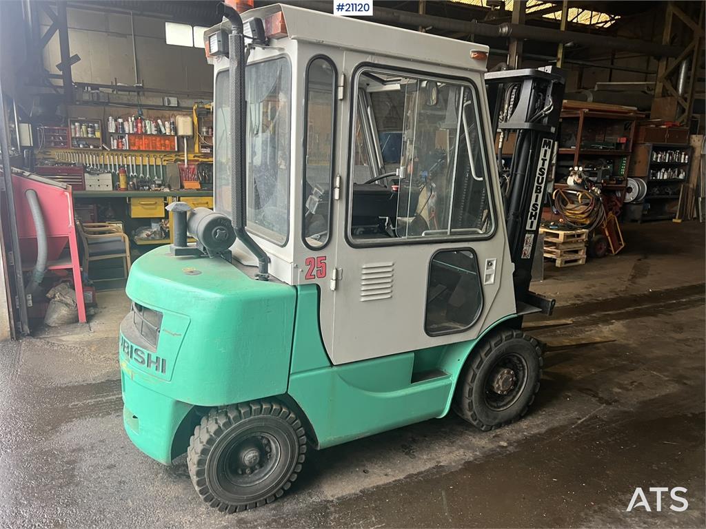 Mitsubishi FD-25 Ac Truck WATCH VIDEO
