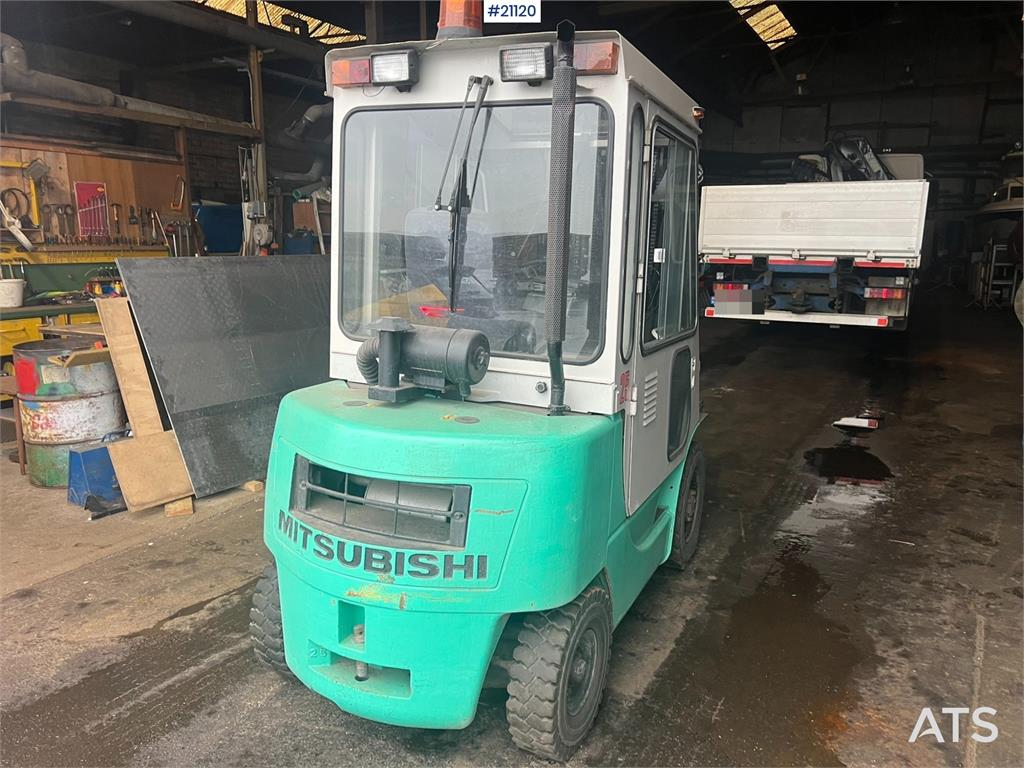 Mitsubishi FD-25 Ac Truck WATCH VIDEO