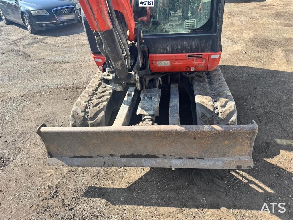 Kubota KX027-4 Mini Excavator w/ 2 buckets.