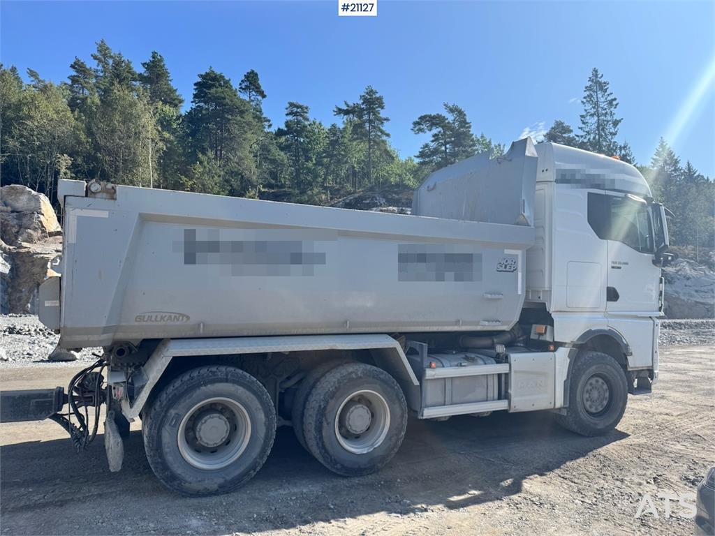 MAN TGX 33.580 6x2 Asphalt truck w/ Tipper box and Tub