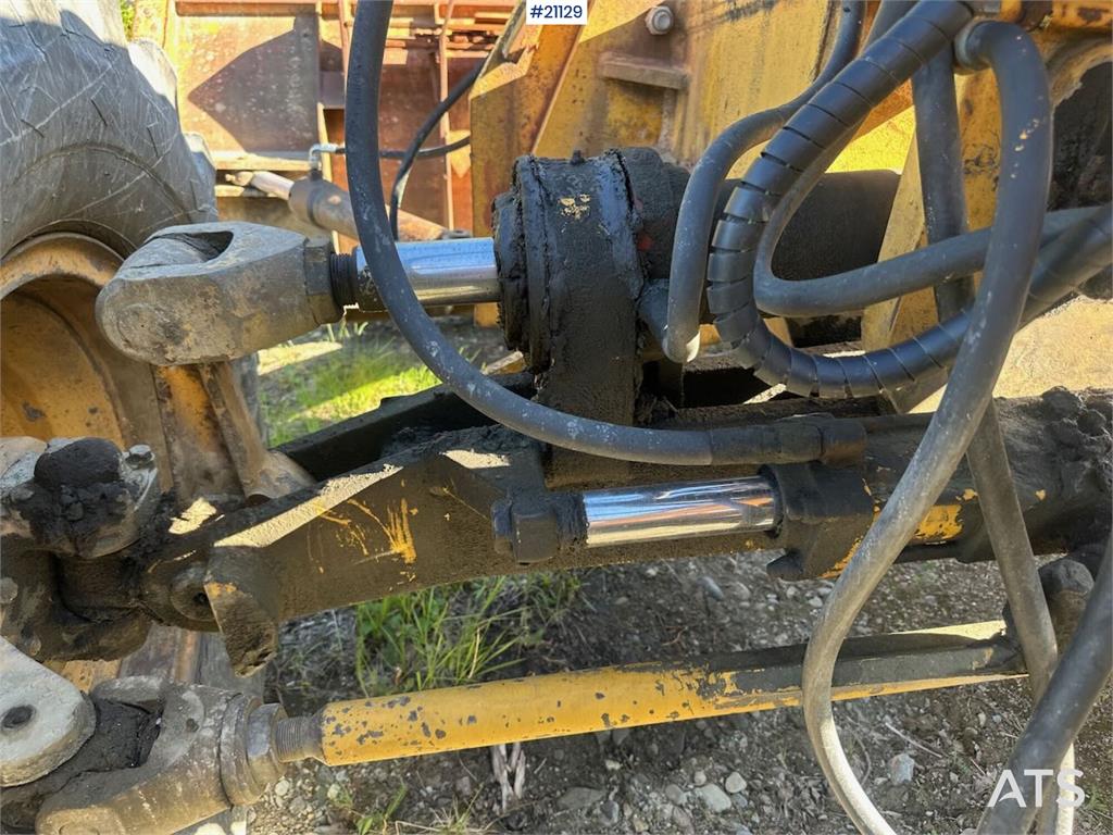Nordverk 130 HVT grader w/ extra tires on rim. WATCH VIDEO.