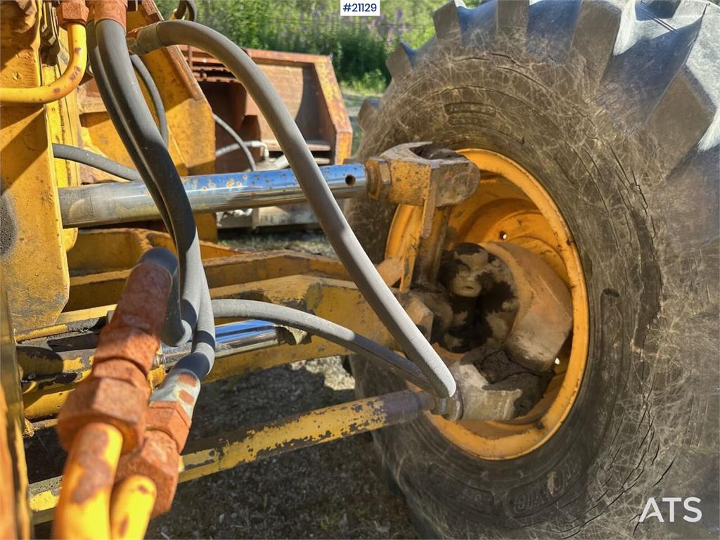 Nordverk 130 HVT grader w/ extra tires on rim. WATCH VIDEO.