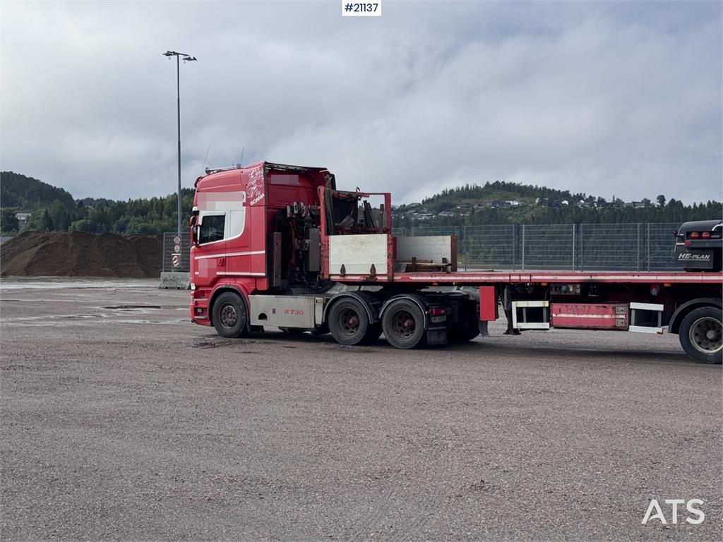 Scania R730 8x4 Heavy Duty Truck – 2008 Nooteboom Extenda