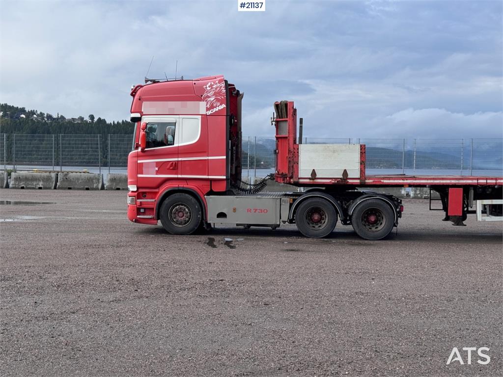 Scania R730 8x4 Heavy Duty Truck – 2008 Nooteboom Extenda