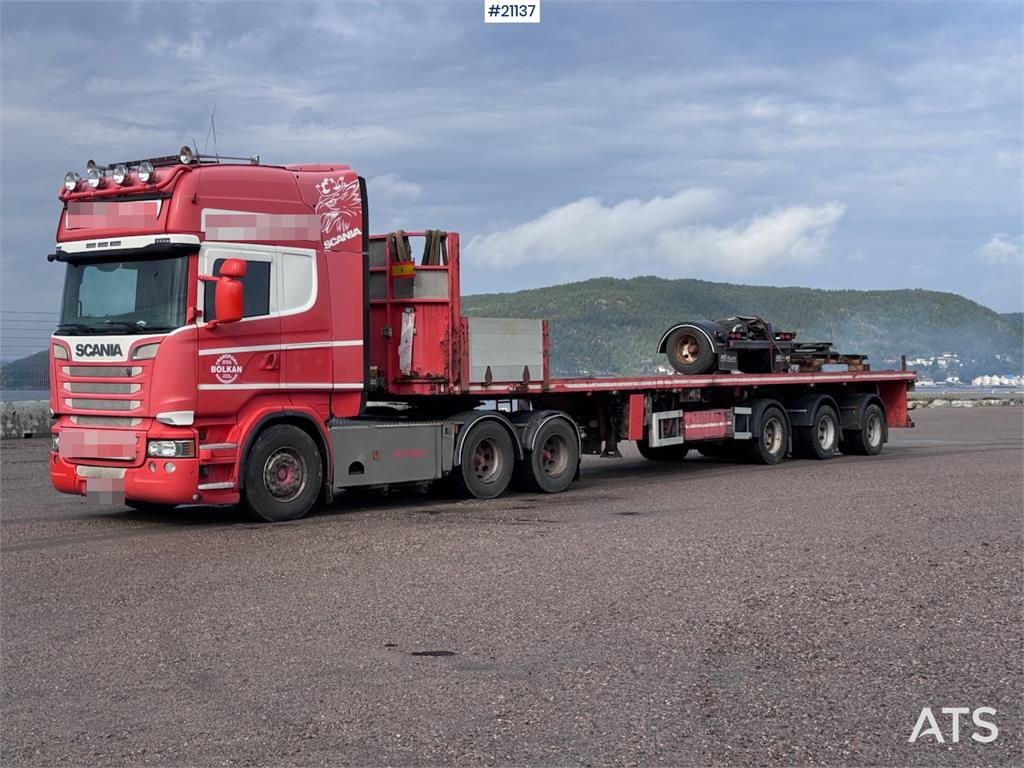 Scania R730 8x4 Heavy Duty Truck – 2008 Nooteboom Extenda