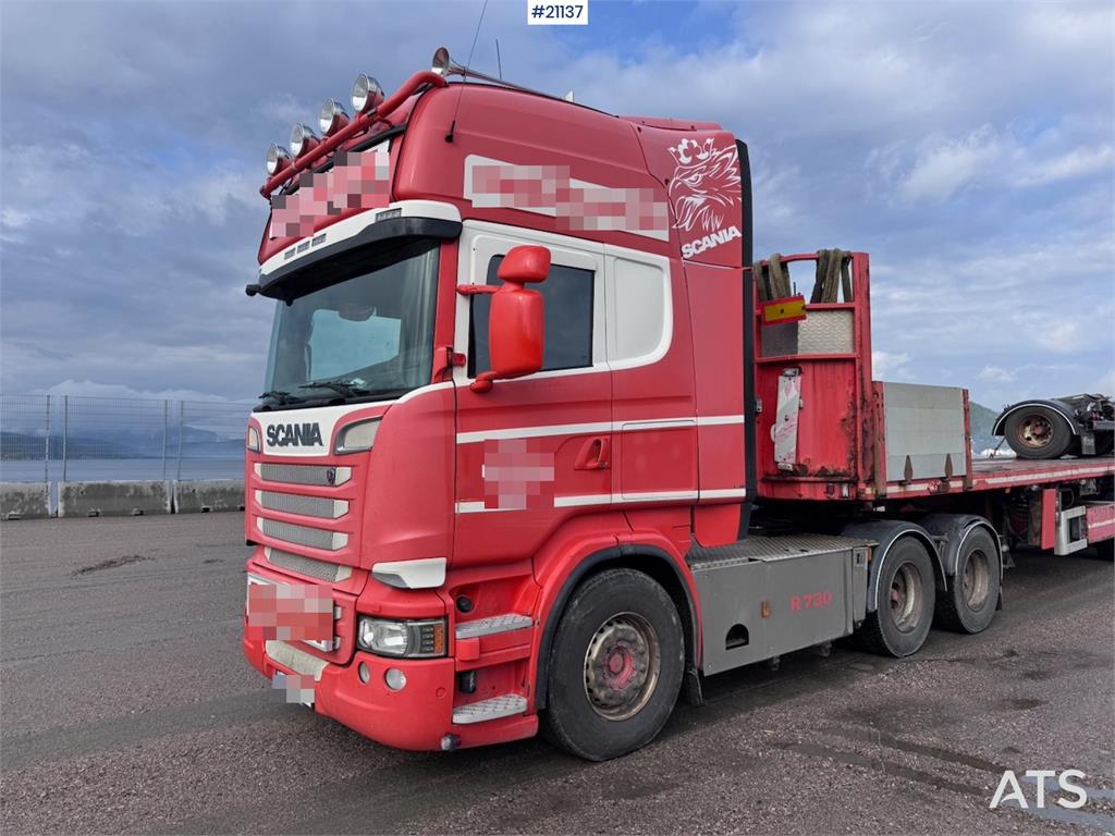 Scania R730 8x4 Heavy Duty Truck – 2008 Nooteboom Extenda