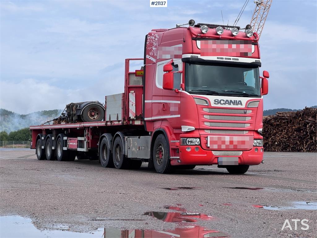 Scania R730 8x4 Heavy Duty Truck – 2008 Nooteboom Extenda