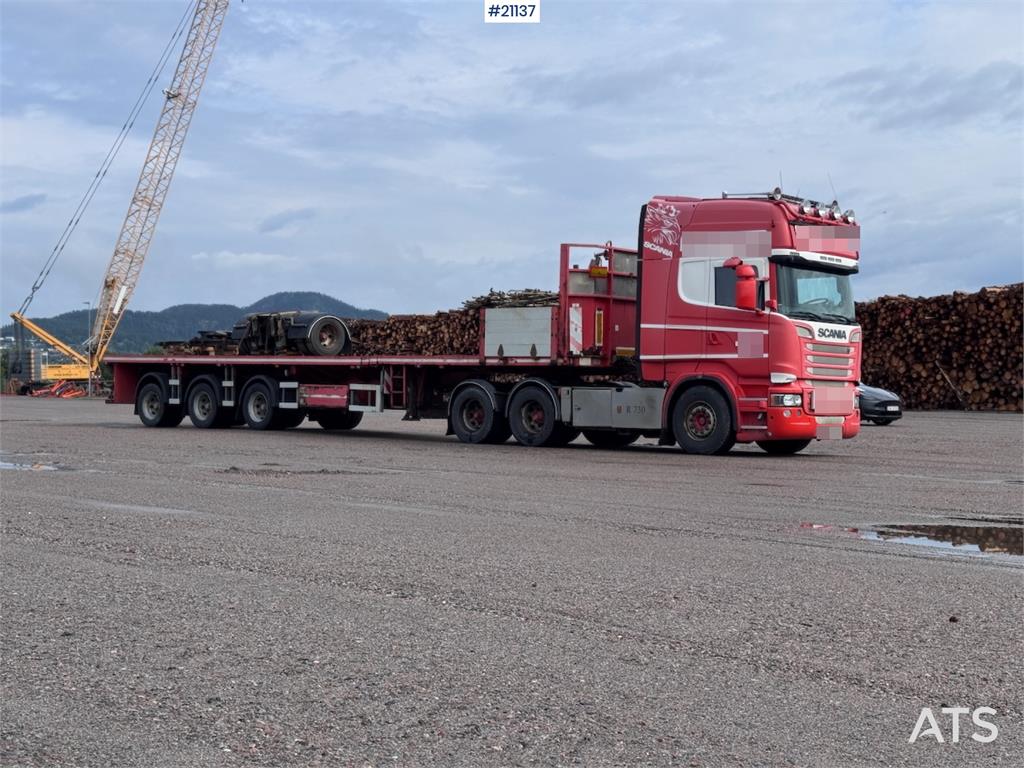Scania R730 8x4 Heavy Duty Truck – 2008 Nooteboom Extenda