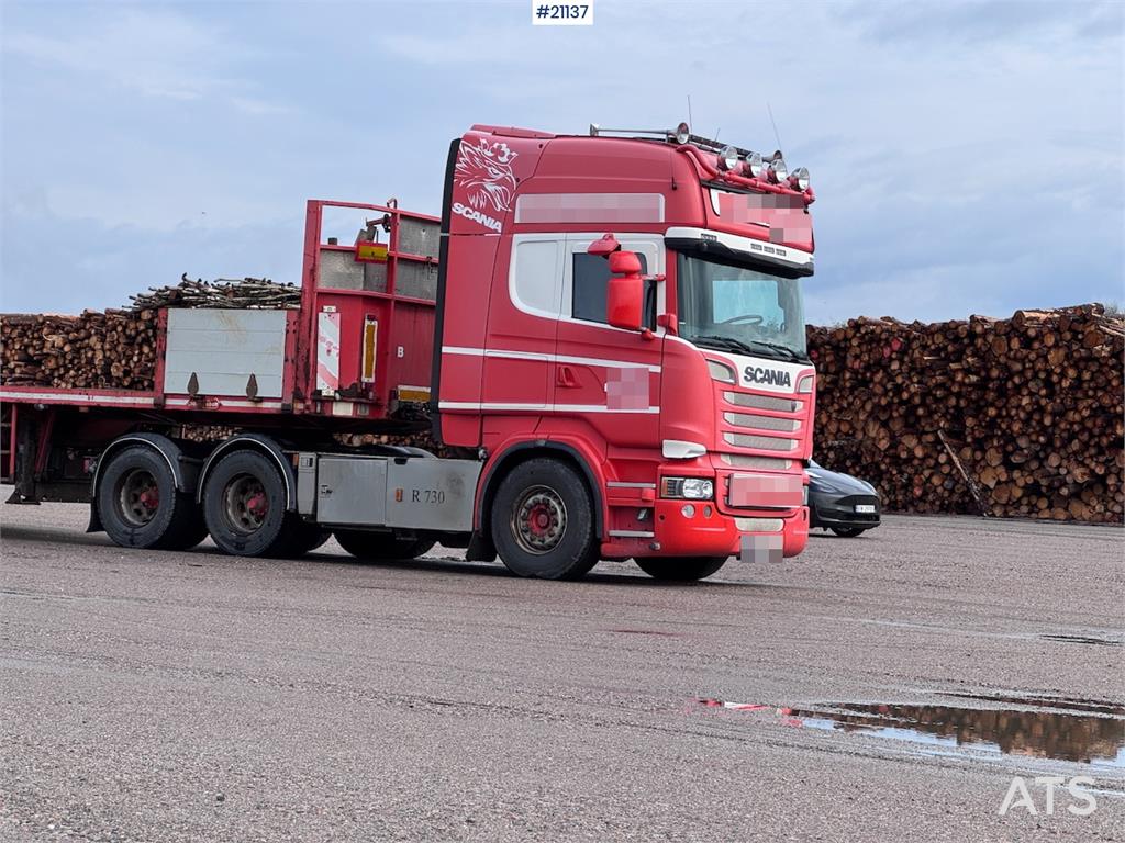 Scania R730 8x4 Heavy Duty Truck – 2008 Nooteboom Extenda