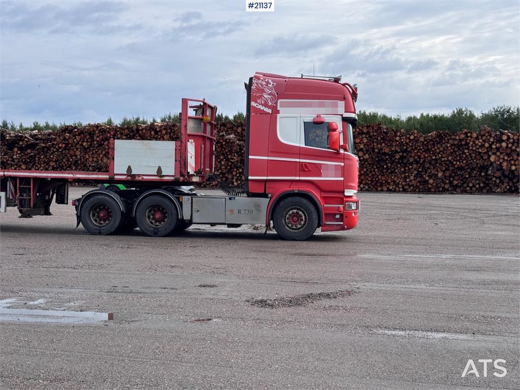 Scania R730 8x4 Heavy Duty Truck – 2008 Nooteboom Extenda