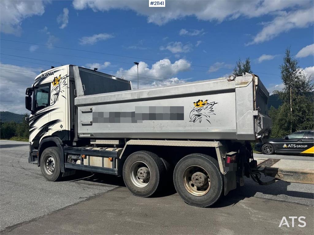 Scania R580 6x4 Plow Rigged Tipper Truck. WATCH VIDEO