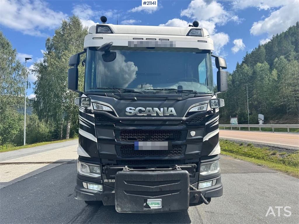 Scania R580 6x4 Plow Rigged Tipper Truck. WATCH VIDEO
