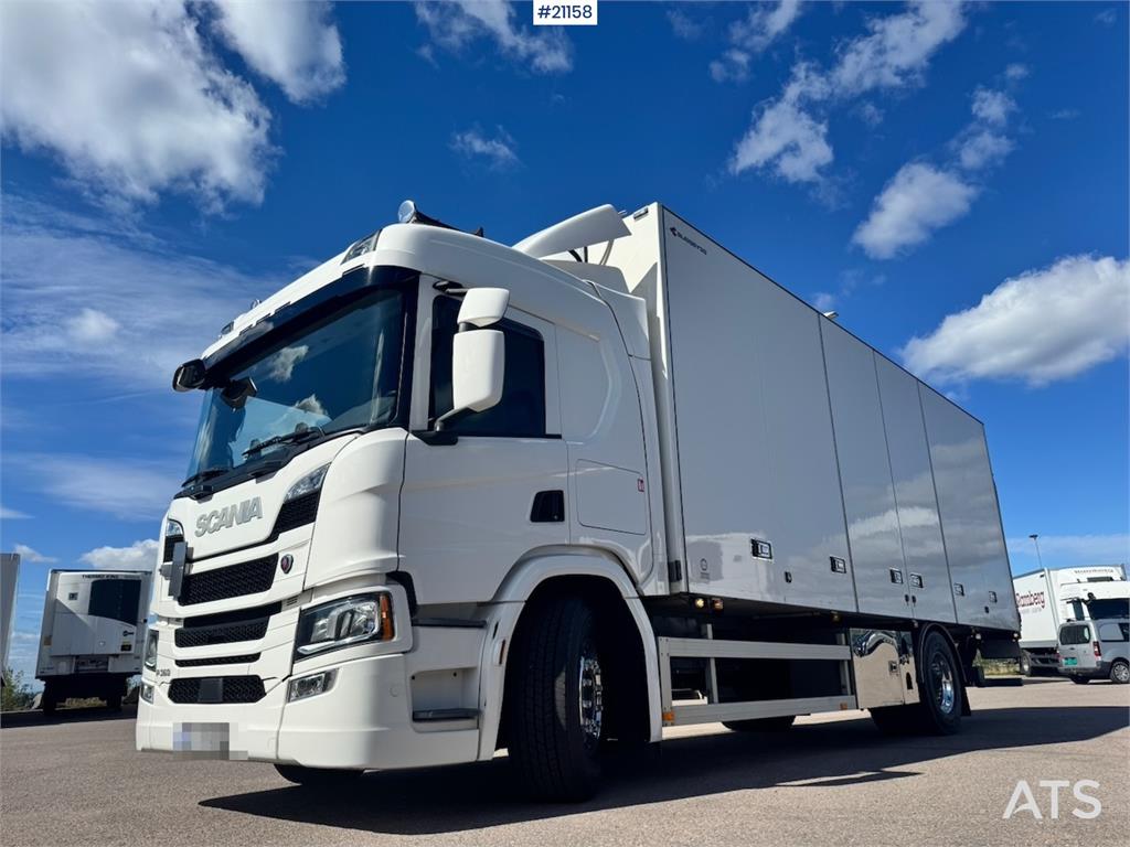 Scania P360 4x2 Box Truck w/ Full Side Opening and Webast