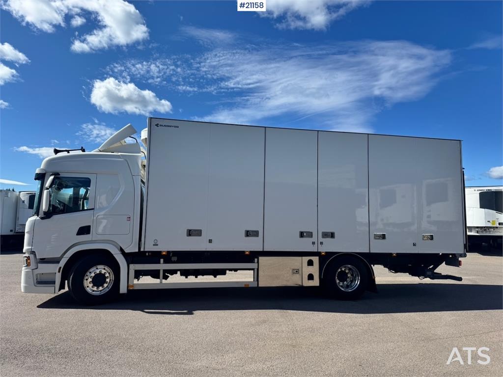 Scania P360 4x2 Box Truck w/ Full Side Opening and Webast