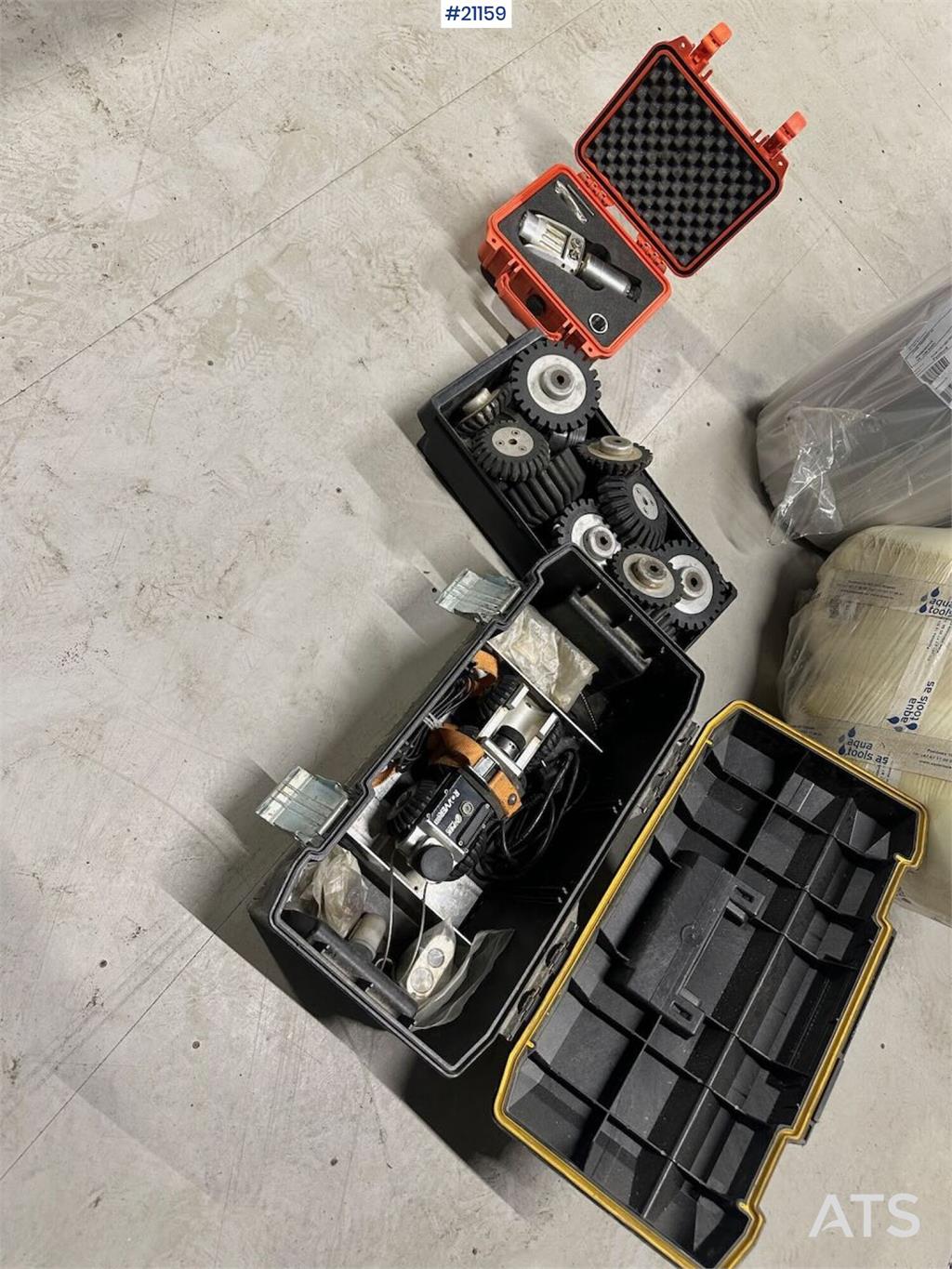 [Other] Ipek RA200 tractor and drum w/ lots of extra equip