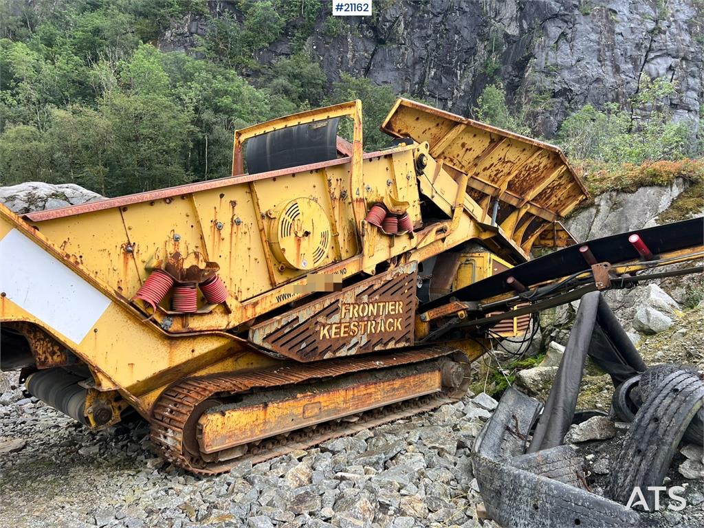 Keestrack Frontier Screening Plant w/2 Side Belts