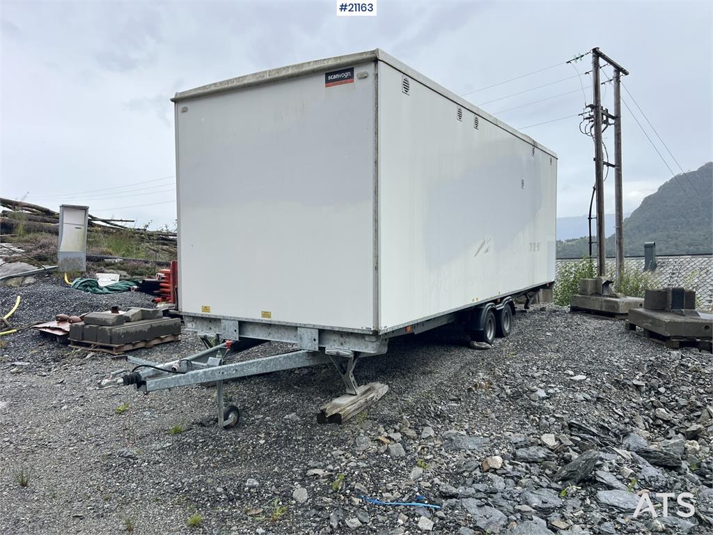 Scanvogn Residential Barracks w/ 2 bedrooms, shower, toilet