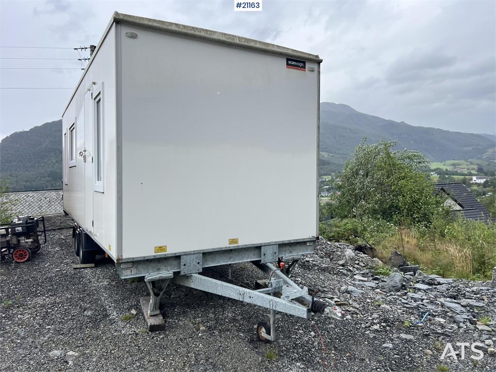 Scanvogn Residential Barracks w/ 2 bedrooms, shower, toilet