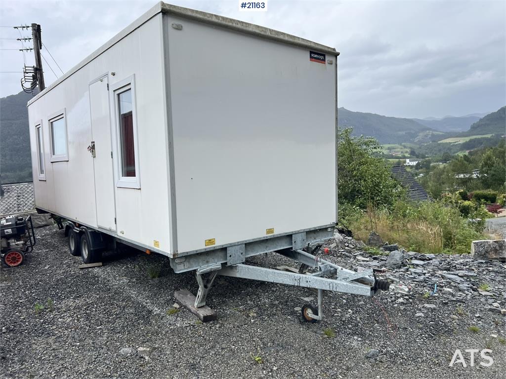 Scanvogn Residential Barracks w/ 2 bedrooms, shower, toilet