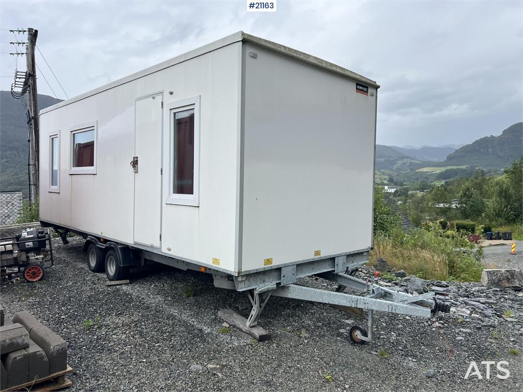 Scanvogn Residential Barracks w/ 2 bedrooms, shower, toilet