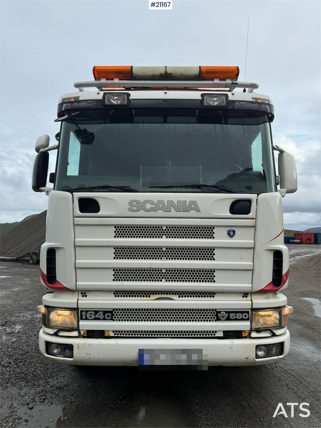Scania R164 6x4 Hook truck.