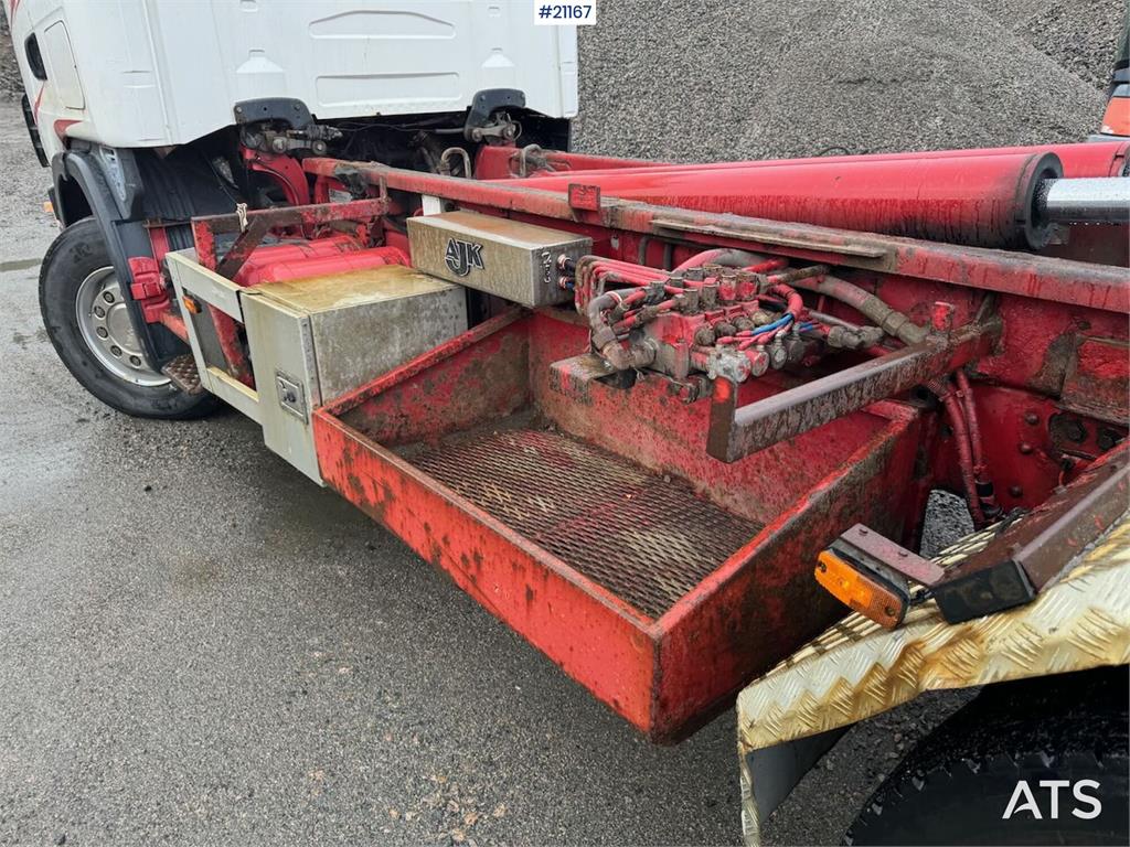 Scania R164 6x4 Hook truck.