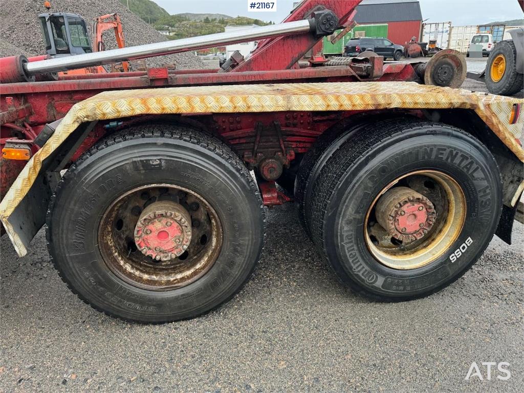 Scania R164 6x4 Hook truck.