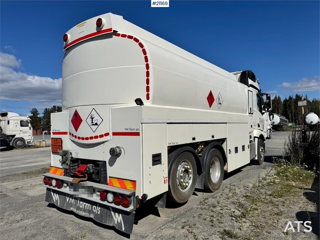 Mercedes-Benz Actros 2553 Tank truck.