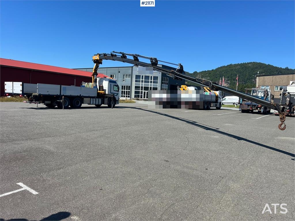 Volvo FM480 crane truck w/37 t/m Effer crane
