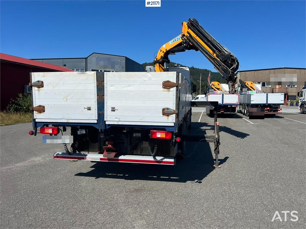 Volvo FM480 crane truck w/37 t/m Effer crane