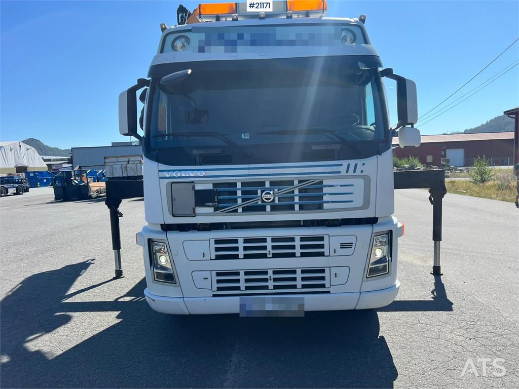 Volvo FM480 crane truck w/37 t/m Effer crane