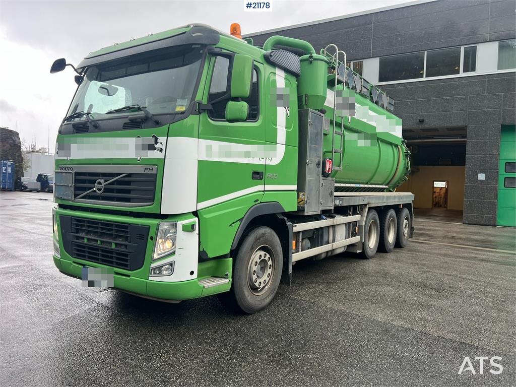 Volvo fh500 8x4 Mud vacuum truck w/ 2010 Inter consult b