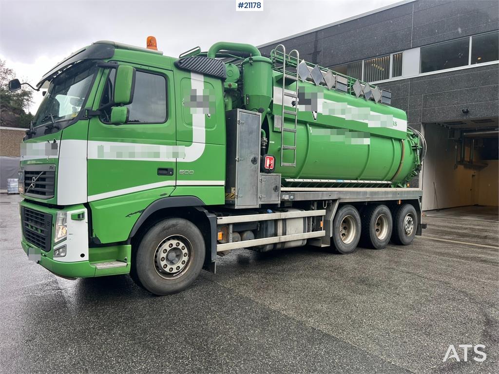Volvo fh500 8x4 Mud vacuum truck w/ 2010 Inter consult b