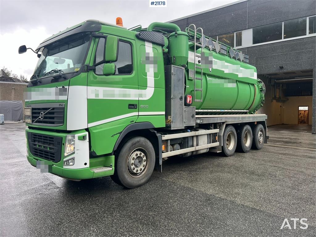 Volvo fh500 8x4 Mud vacuum truck w/ 2010 Inter consult b